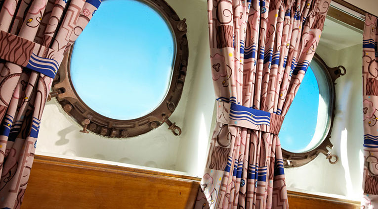 Take a look inside a cruise ship captain's living quarters