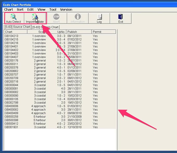 Applying permanent corrections to ENC on ECDIS