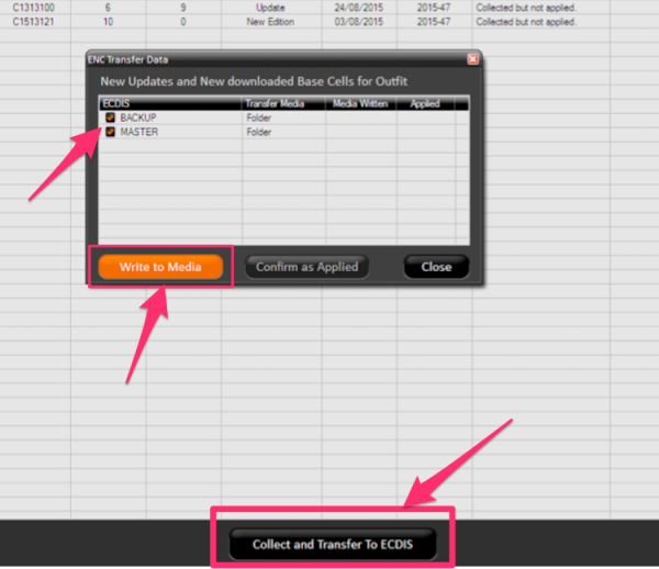 Digitrace Chart Corrections